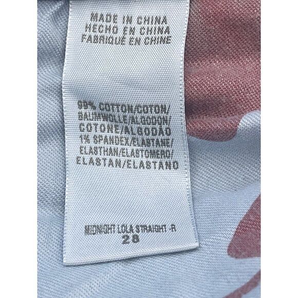 Lucky Brand Midnight Lola Straight Jeans Size 28 - Picture 11 of 12